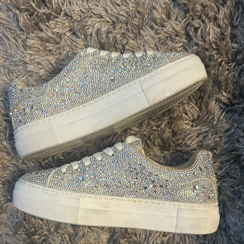 Betsey Johnson Women's Glitter Sneakers